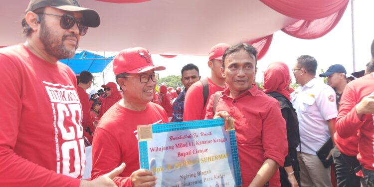 Ratusan Desa Sumbang Air dan Tanah Untuk Pemekaran Cianjur Selatan