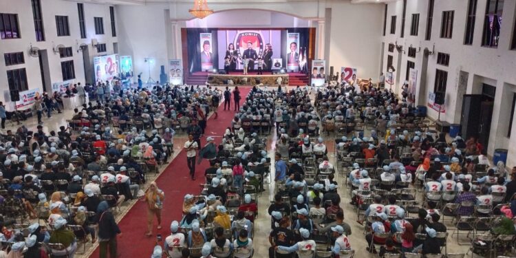 Nobar Debat Capres ke Empat di Cianjur Meriah, Ketua TKD : Pertanda Menang Satu Putaran