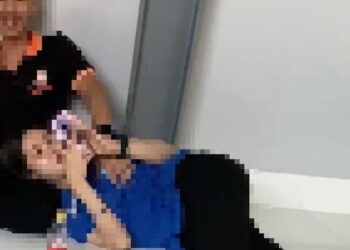 Foto : Tangkapan layar video amatir.