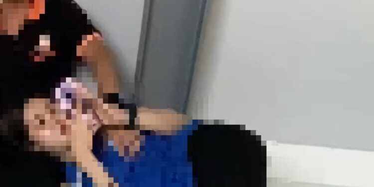 Foto : Tangkapan layar video amatir.