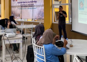 Orangtua Siswa Antusias Ikuti Gathering dan Parenting di SMKN 1 Cipanas