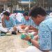 SMPN 1 Ciranjang Hilangkan Sekat Strata Ekonomi Siswa dengan Makan Bersama