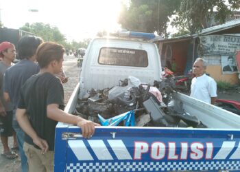 Diduga Alami Rem Blong, Truk Tangki Air Tabrak Pengendara Sepeda Motor, Satu Orang Tewas