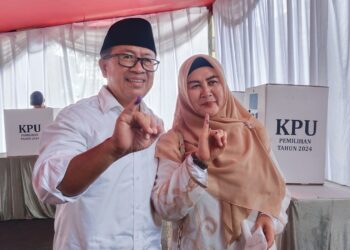 Bupati Petahana Mencoblos di TPS 18, Ajak Masyarakat Salurkan Hak Pilih