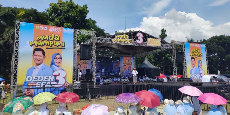 Paslon Nomor 3 Perdana Gelar Kampanye Akbar, Usung Konsep Religius dengan Undang Para Ulama Terkemuka