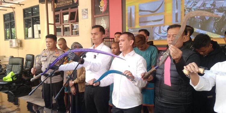 Gerombolan Bermotor Tak Berkutik Hadapi Tim Maung Satreskrim Polres Cianjur, 4 Orang Masih di Bawah Umur