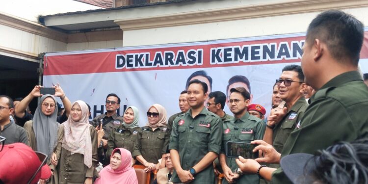 Perolehan Suara Paslon Wahyu-Ramzy Mengungguli Paslon Herman-Ibang di Kecamatan Mande