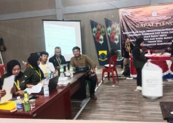 Paslon Nomor 2 Dominasi Perolehan Suara di Kecamatan Warungkondang