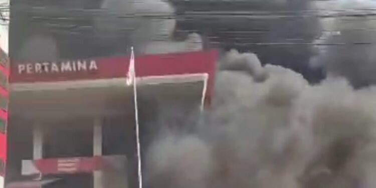 SPBU di Tanggeung Terbakar, Tiga Orang Pegawai Alami Luka Bakar